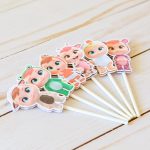 Toppers para brigadeiro